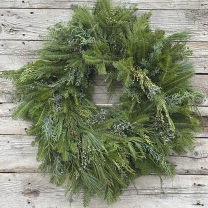 Fresh Wreath Mixed Specialty Greens