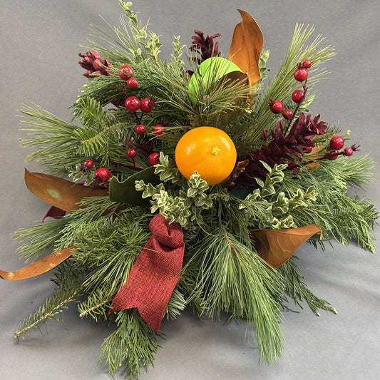 Fresh Greens Centrepiece Fruit and Berries