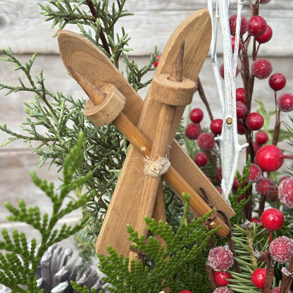 Christmas Planter 'Ski Season'