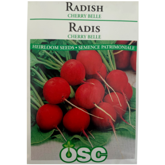 OSC Seeds Radish Cherry Belle Pkg