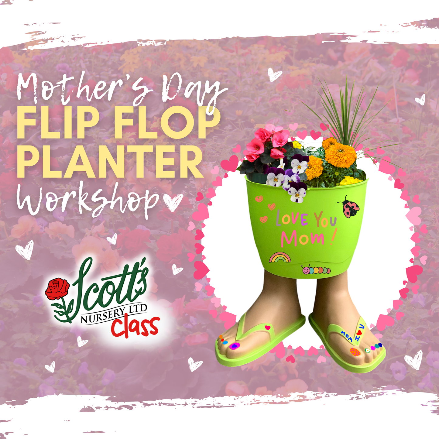 Mother's Day Planter Workshop