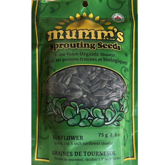 Mumm's Sprouts Sunflower Shoots Microgreens 75g