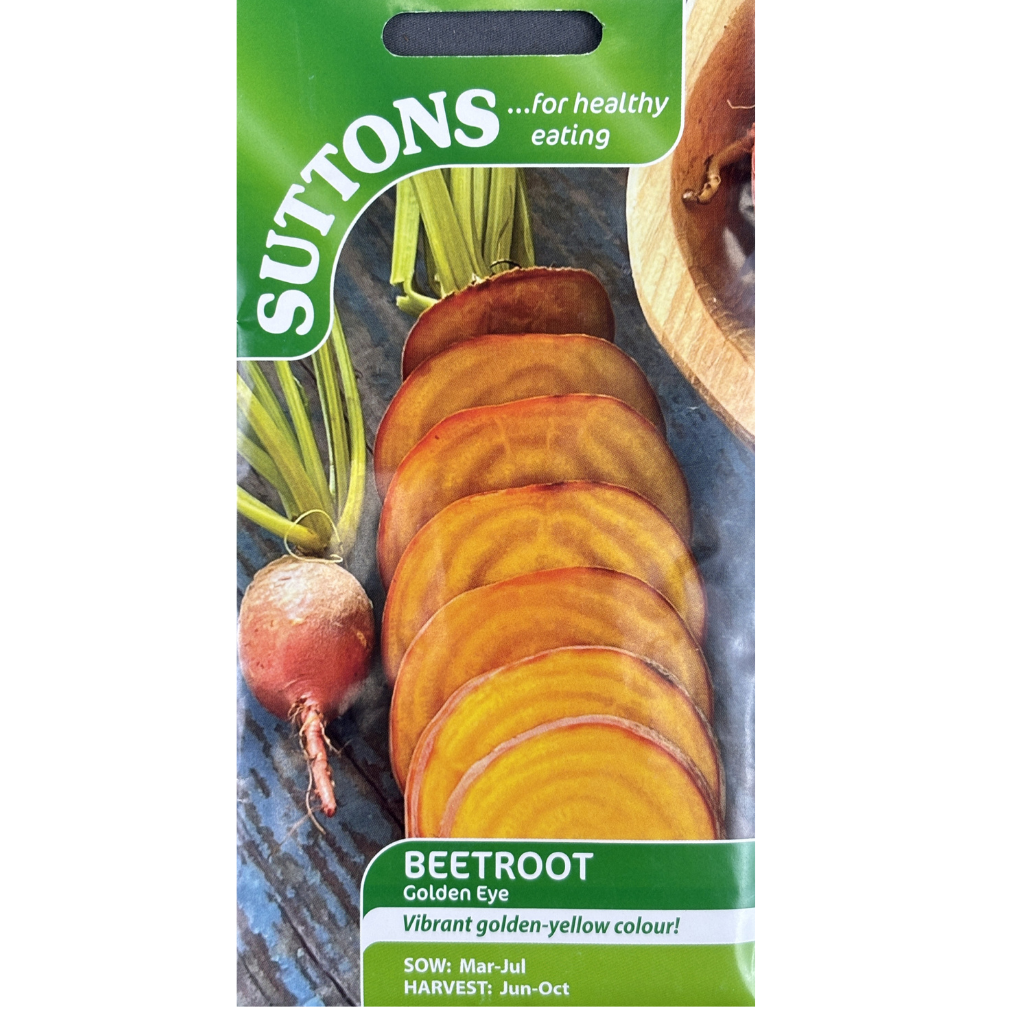 Suttons Seed Beetroot Golden Eye Pkg.