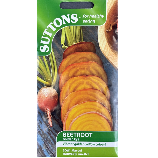 Suttons Seed Beetroot Golden Eye Pkg.