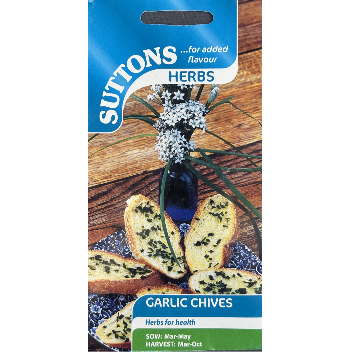 Suttons Seed Chives Garlic