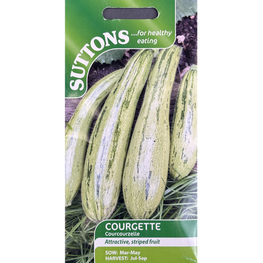 Suttons Seed Courgette Courcourzelle Pkg.