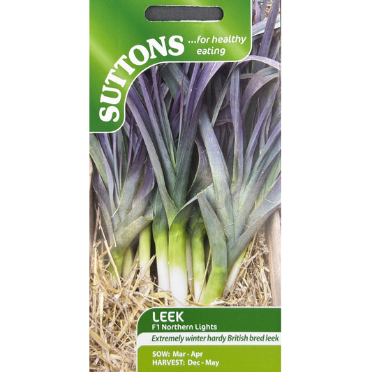 Suttons Seed Leek F1 Northern Lights Pkg.