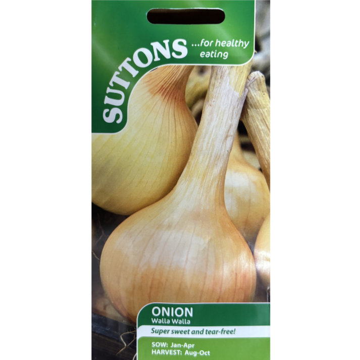 Suttons Seed Onion Walla Walla Pkg.