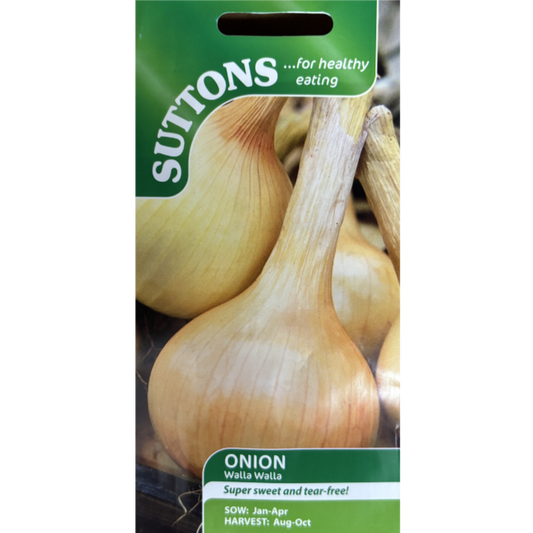 Suttons Seed Onion Walla Walla Pkg.