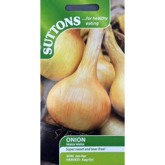 Suttons Seed Onion Walla Walla Pkg.