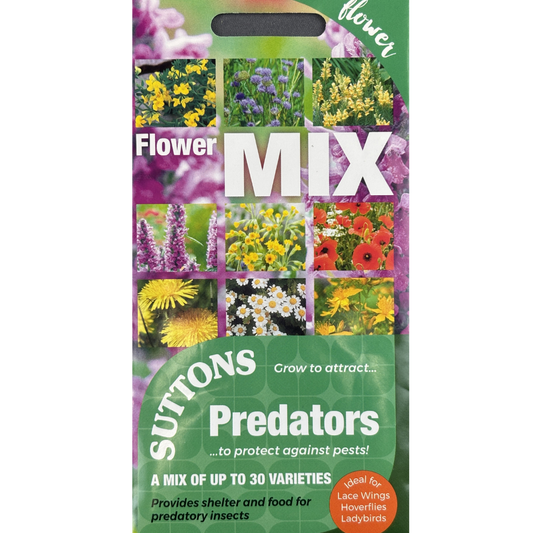 Suttons Seed Predators Flower Mix Pkg.