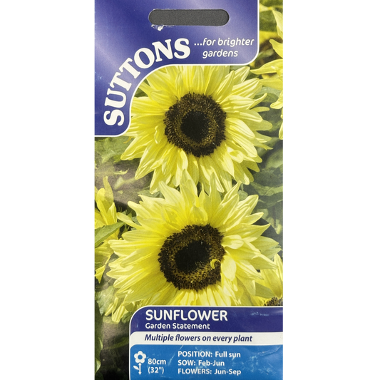 Suttons Seed Sunflower Garden Statement