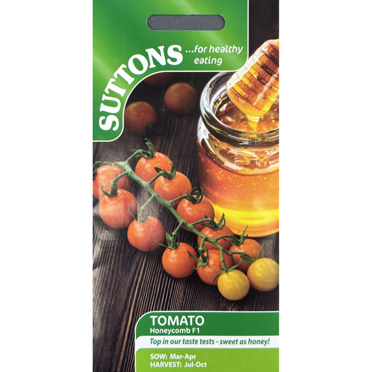 Suttons Seed Tomato Honeycomb F1 Pkg.