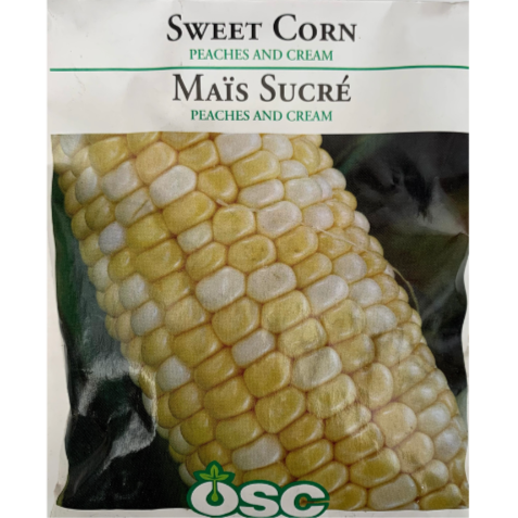 OSC Seeds Corn Peaches and Cream Early Pkg.
