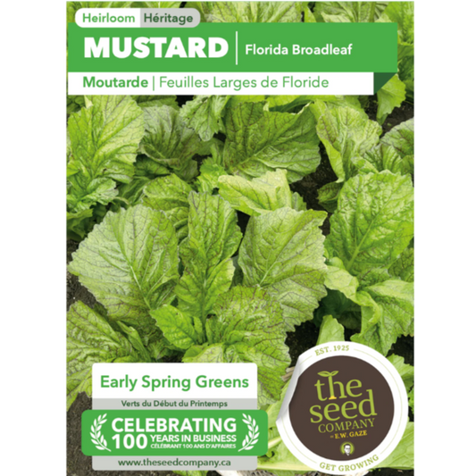 The Seed Company Mustard Florida Broadleaf Pkg.