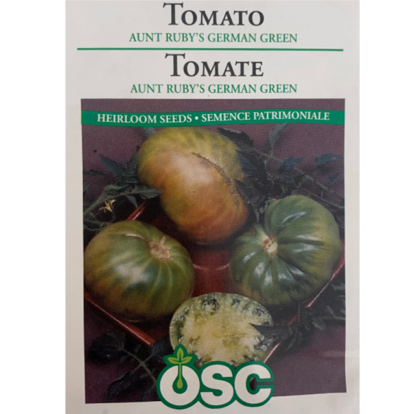 OSC Seeds Tomato Aunt Ruby's German Green
