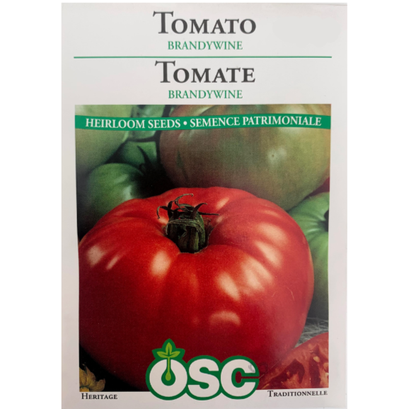 OSC Seeds Tomato Brandywine Pkg