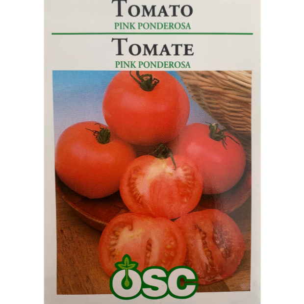 OSC Seeds Tomato Pink Ponderosa Pkg
