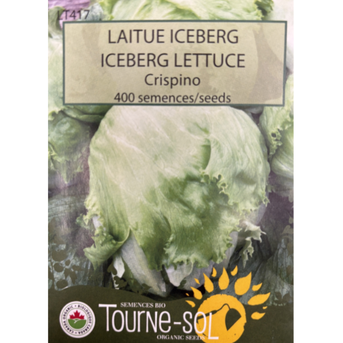 Tourne-Sol Lettuce Crispino Iceberg Pkg.