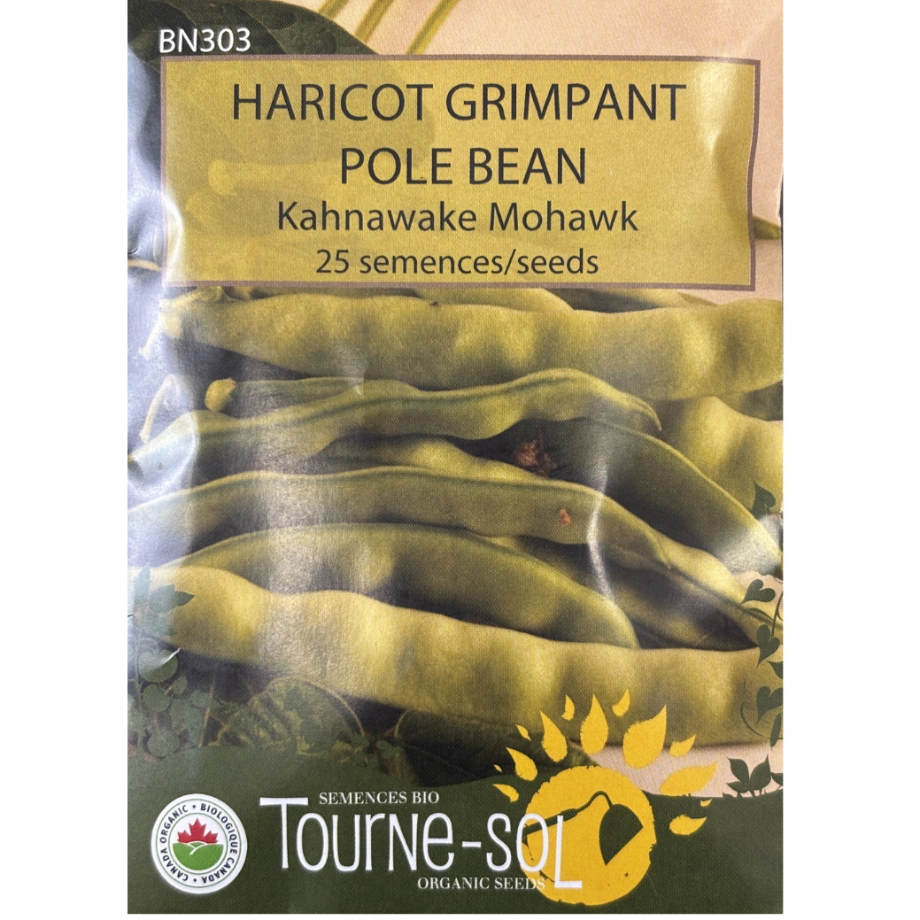 Tourne-Sol Bean Kahnawake Mohawk Pkg.