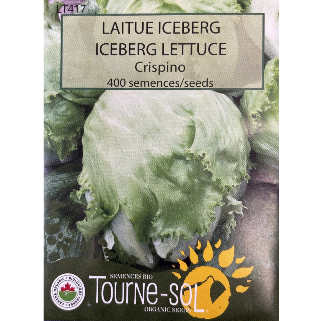 Tourne-Sol Lettuce Crispino Iceberg Pkg.