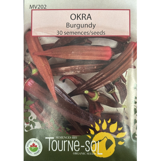 Tourne Sol Okra Burgundy Pkg.