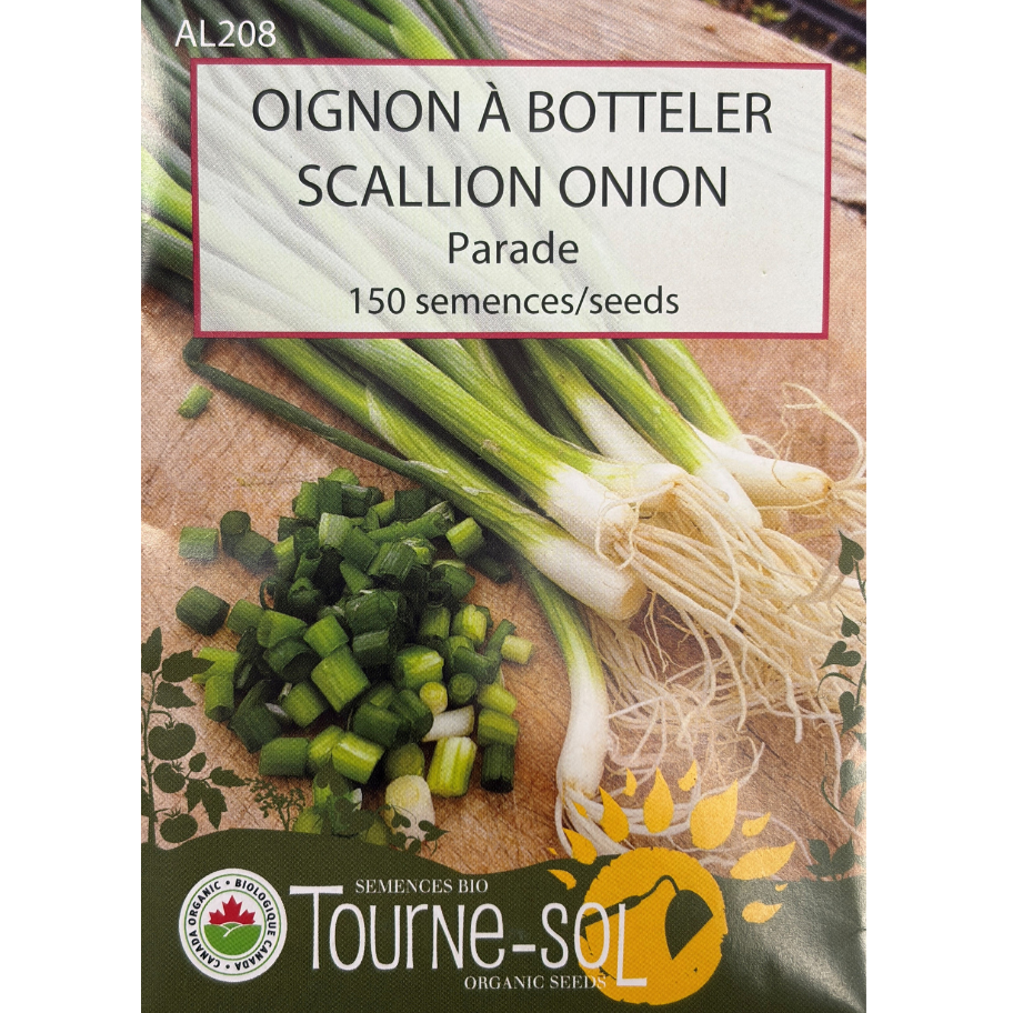 Tourne-Sol Onion Scallion Parade Pkg.
