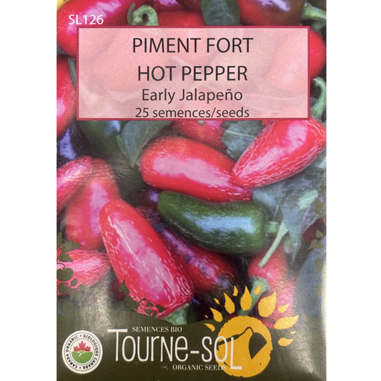 Tourne-Sol Pepper Hot Jalapeno Pkg.