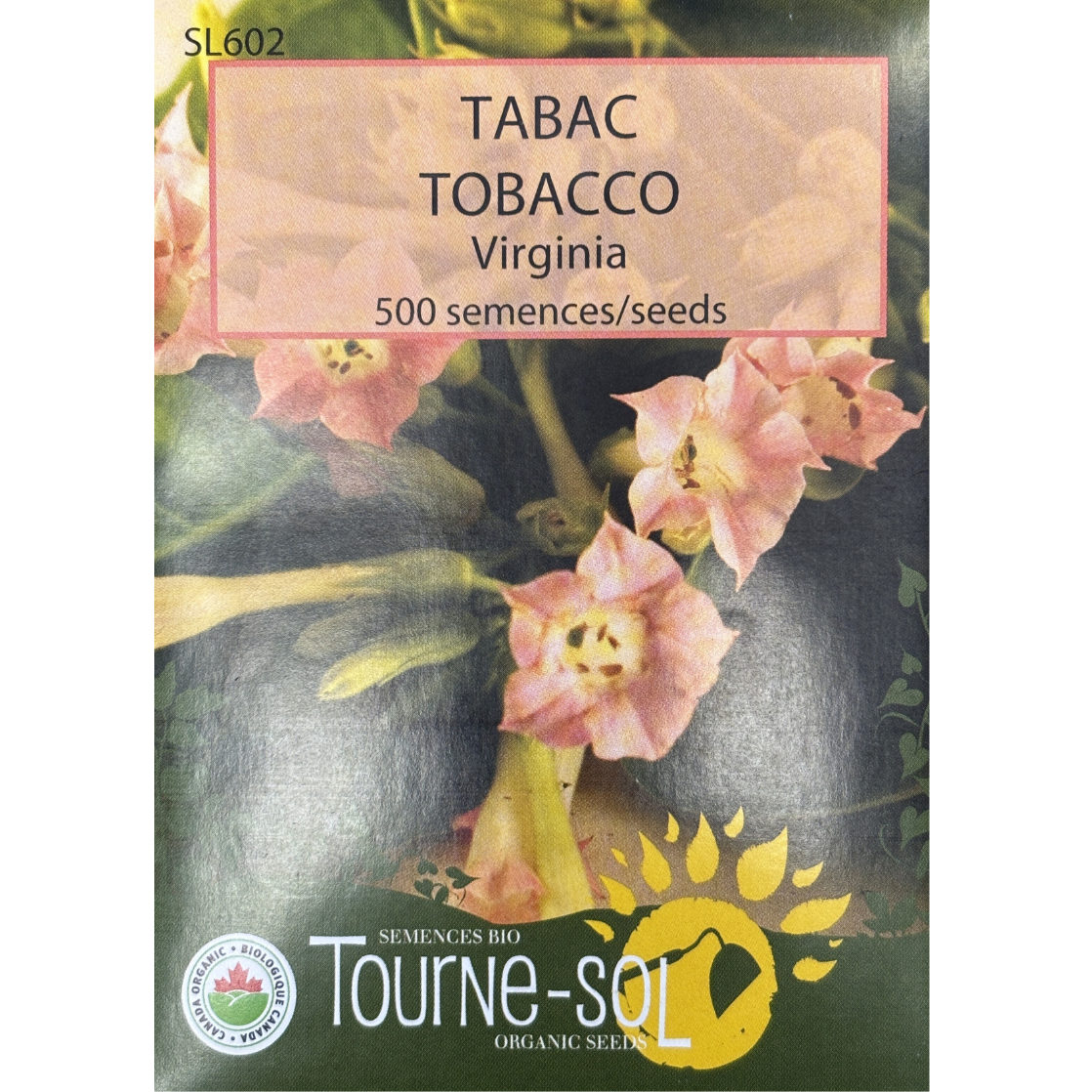 Tourne-Sol Tobacco Virginia Pkg.