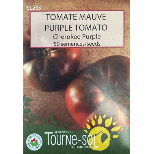Tourne-Sol Tomato Cherokee Purple Pkg.