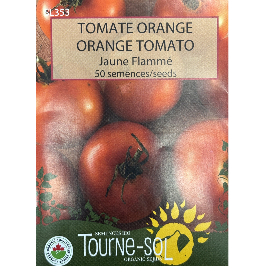 Tourne-Sol Tomato Orange Pkg.