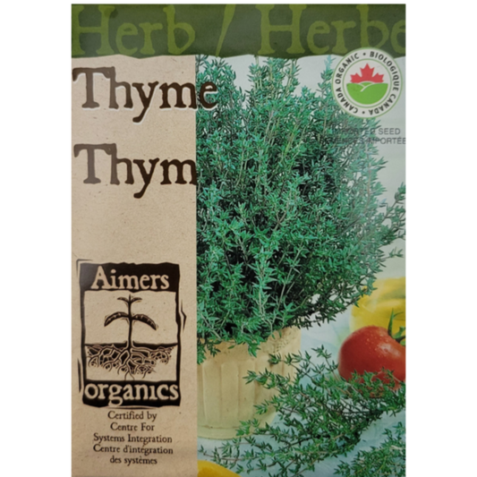 Aimers Organics Herb Thyme Pkg.
