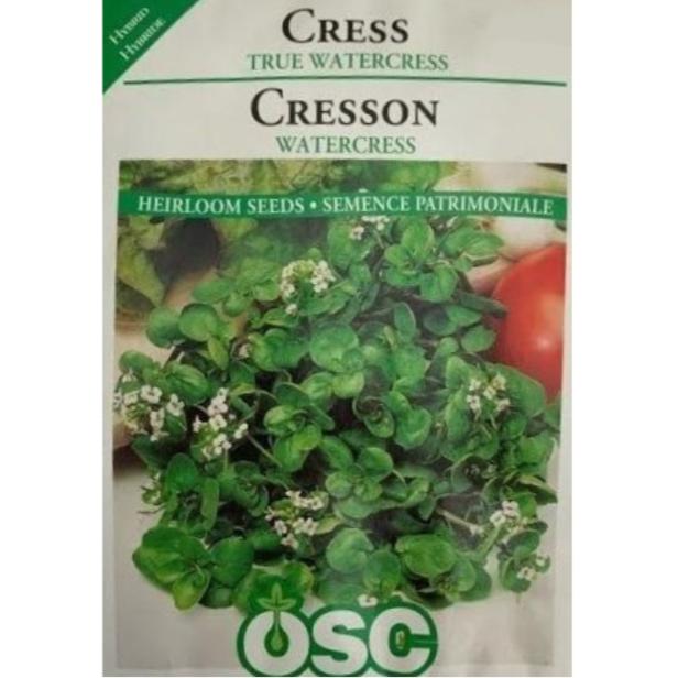 OSC Seeds Cress True Watercress