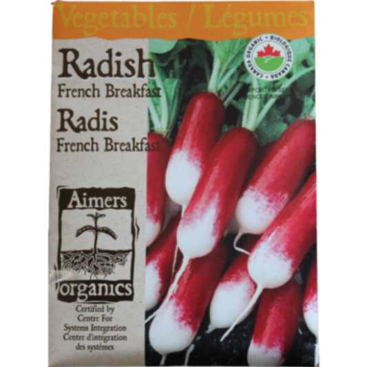 Aimers Organics Radish French Breakfast Pkg.