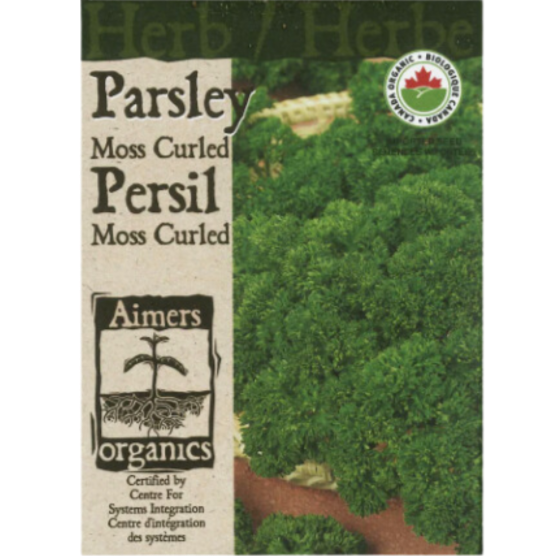 Aimers Organics Herb Parsley Moss Curled Pkg.