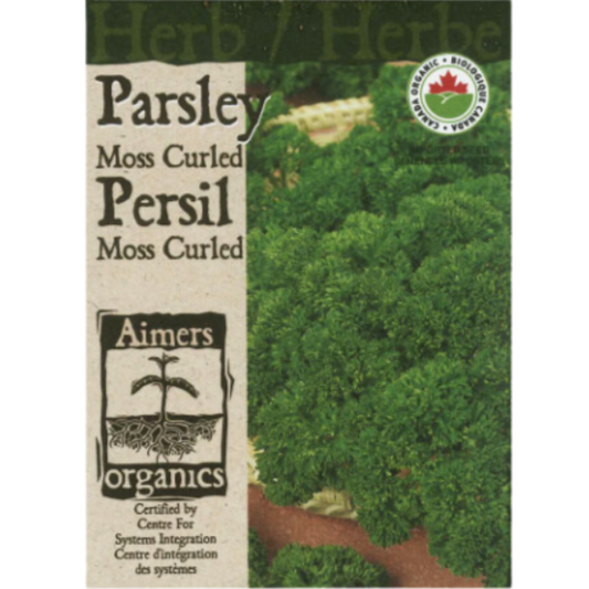 Aimers Organics Herb Parsley Moss Curled Pkg.