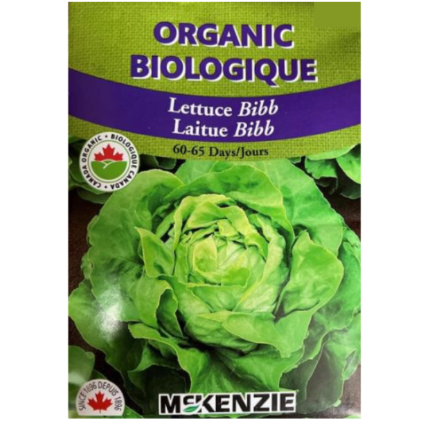 McKenzie Organic Seeds Lettuce Bibb Pkg