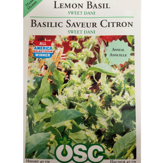 OSC Seeds Basil Lemon Sweet Dani