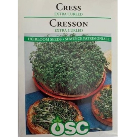 OSC Seeds Cress Extra Curled