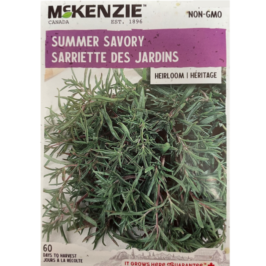 McKenzie Herb Seed Summer Savory Pkg