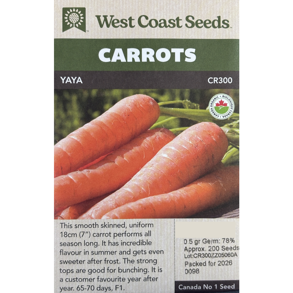 West Coast Carrots Yaya Pkg.