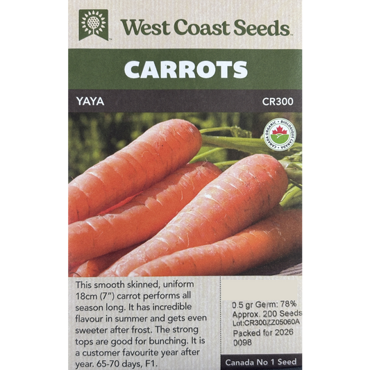 West Coast Carrots Yaya Pkg.