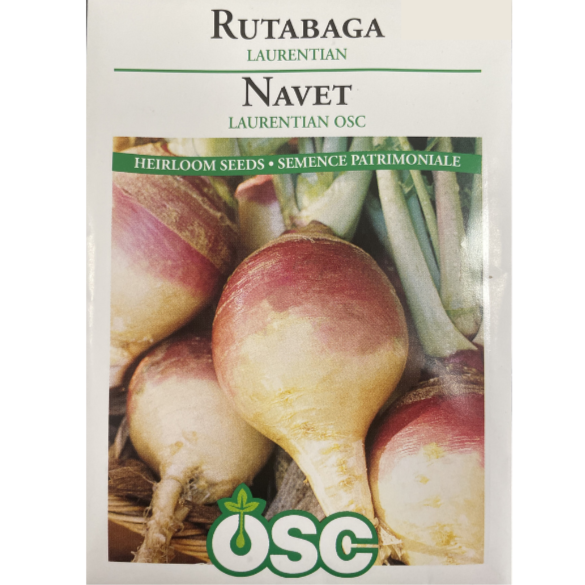 OSC Seeds Rutabaga Laurentian Pkg