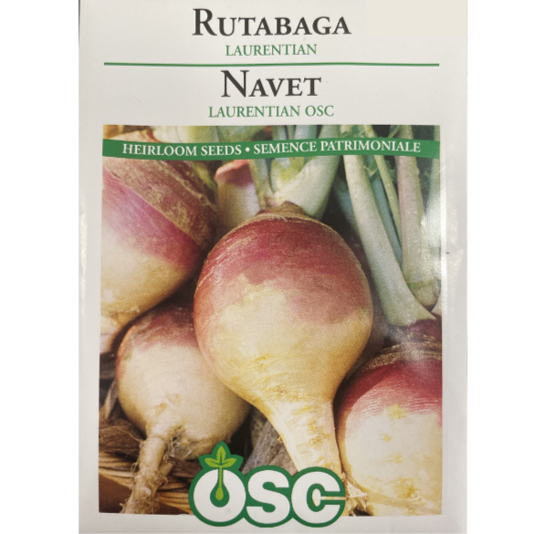 OSC Seeds Rutabaga Laurentian Pkg.