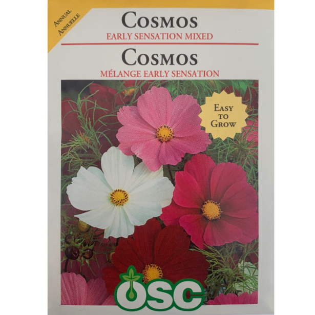 OSC Seeds Cosmos Early Sensation Mixed Pkg