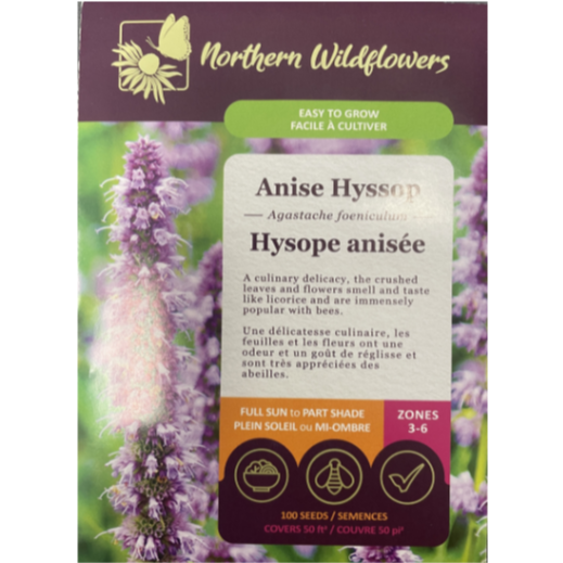 Northern Wildflowers Anise Hyssop Pkg.