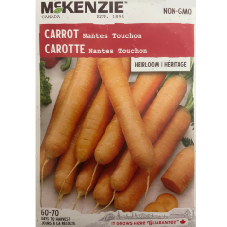 McKenzie Seed Carrot Nantes Touchon Pkg.