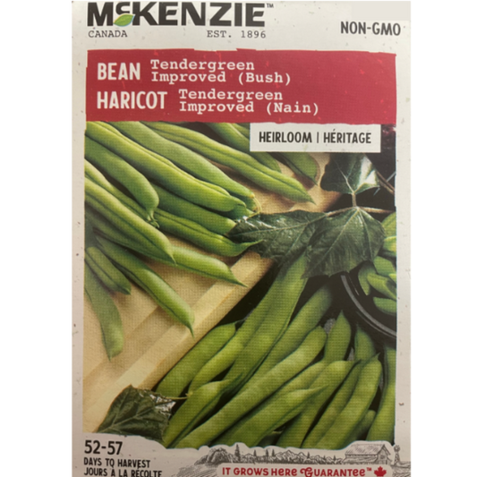 McKenzie Seed Bean Tendergreen Improved Bush Pkg