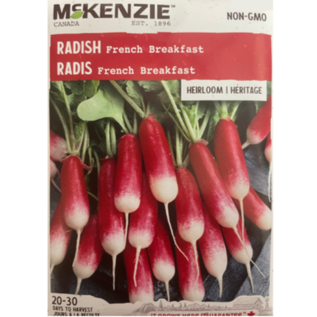 McKenzie Seed Radish French Breakfast Pkg