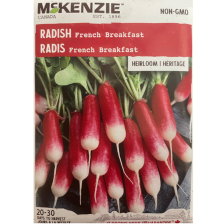 McKenzie Seed Radish French Breakfast Pkg.
